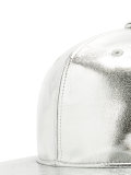 metallic cap