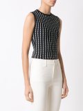 round neck knit blouse