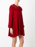 lace insert dress