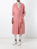 belted midi coat 
