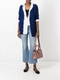 buckled strap tote