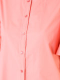 buttoned boxy shirt