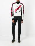 Ski ribbed intarsia jumper