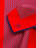 patterned pocket square