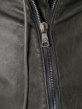 hooded zipped jacket