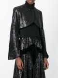 sequin embellished bolero jacket