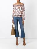 floral print blouse