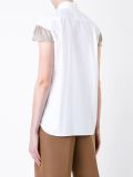 ruffled sleeves shirt