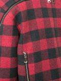 plaid bomber jacket
