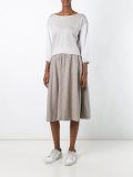 drawstring waist full skirt