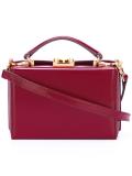 snap closure tote bag
