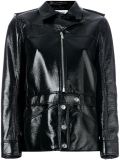 varnished military jacket 