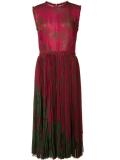 floral pleated dress