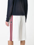 stripe track shorts 