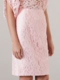 'marescot' lace pencil skirt