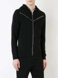 zipped hoodie 