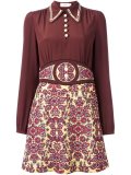 flared mini dress