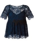 embroidered lace blouse