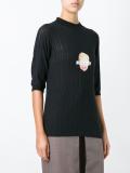 'Hellsinki' ribbed knitted top