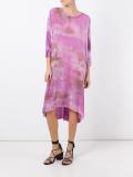 tie-dye print dress