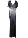 long sequinned dress