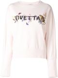 logo print sweatshirt 