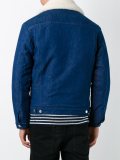 sherpa lined denim jacket