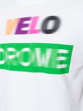 'Velodrome'绘画印花T桖