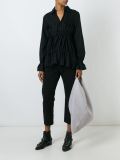 large triangular tote