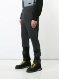 string trim track pants 