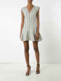 striped mini dress