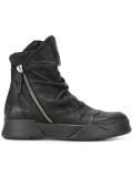 zipped boots