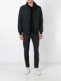 high neck bomber jacket