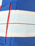 striped high-waist shorts