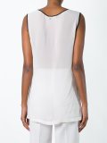 sheer panel vest 