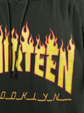 shortsleeved elongated hoodie