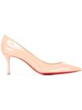 low heel pointed toe pumps