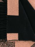 reversible check scarf