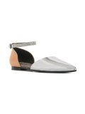 high shine ballerinas 