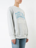 oversized printed sweatshirt