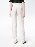 high-waisted trousers