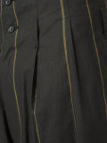 cropped wide leg trousers