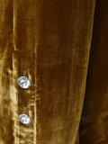 metallic flared trousers