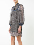 mini peasant dress