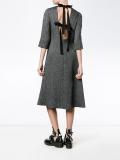 tie-back midi dress