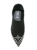 studded slip-on shoes