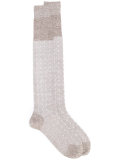 dot patterned socks
