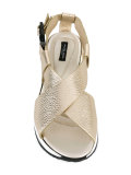 buckled sandals