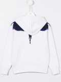 'Wings'拉链连帽夹克