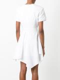 shortsleeved asymmetric dress